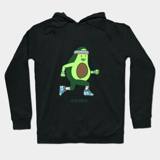 Avocardio Hoodie by CosmicCrafter